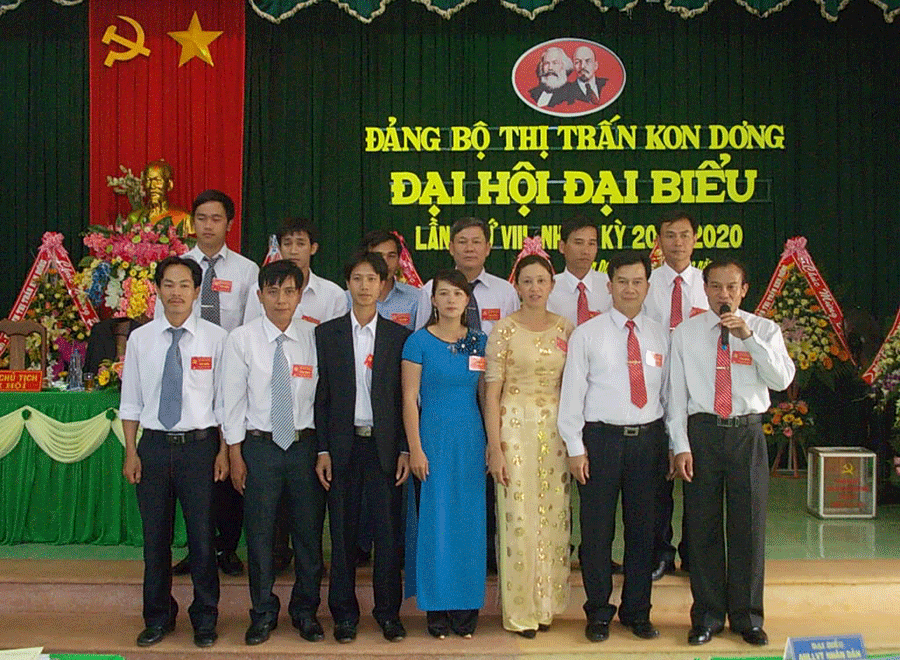 Tổ chức Đại hội đại biểu điểm cấp cơ sở: Đảng bộ thị trấn Kon Dơng,...