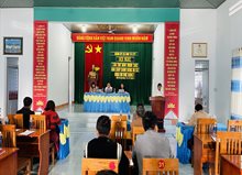 Đảng Uỷ xã Đak Ta Ley tổ chức tổng kết năm 2023